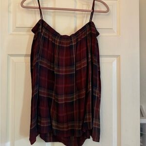 Cloth and stone off the shoulder blouse